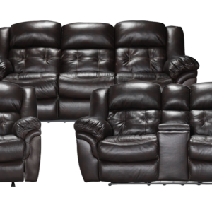Achieve Leather Manual Reclining Set