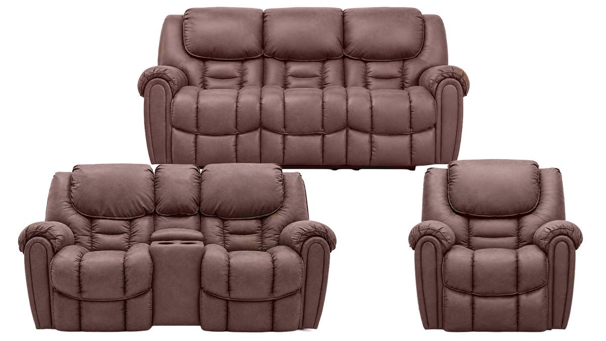3 pc Surf Mocha P1 Power Reclining Set