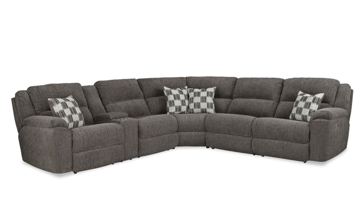 3pc Frisco Clove Power Reclining Left Side Facing Console Sectional