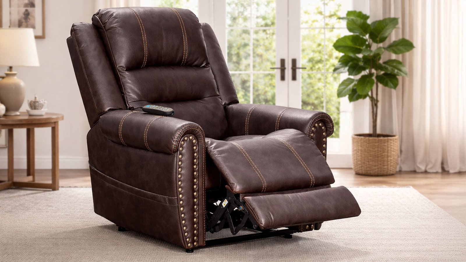 Big Dog P3 Power Lift Chair – Heavy Duty 350 lb Capacity Dual Motor Recliner | Gallery Furniture