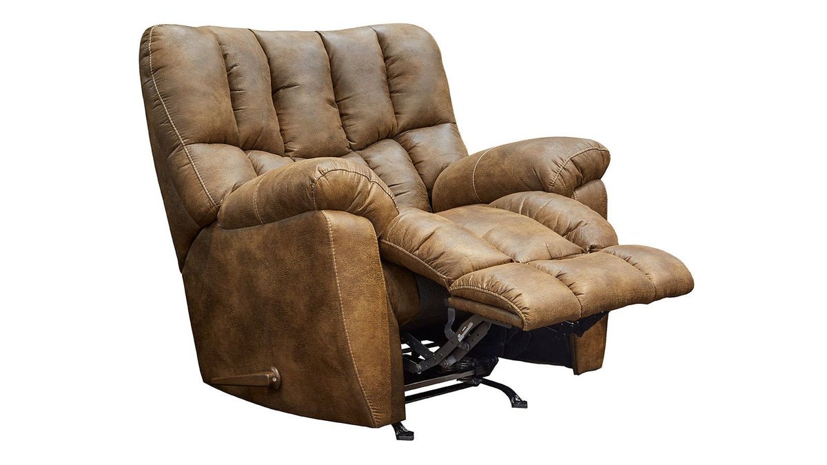 Copperstown Elk Manual Rocker Recliner – Upholstered Living Room Chair Made in USA | Gallery Furniture