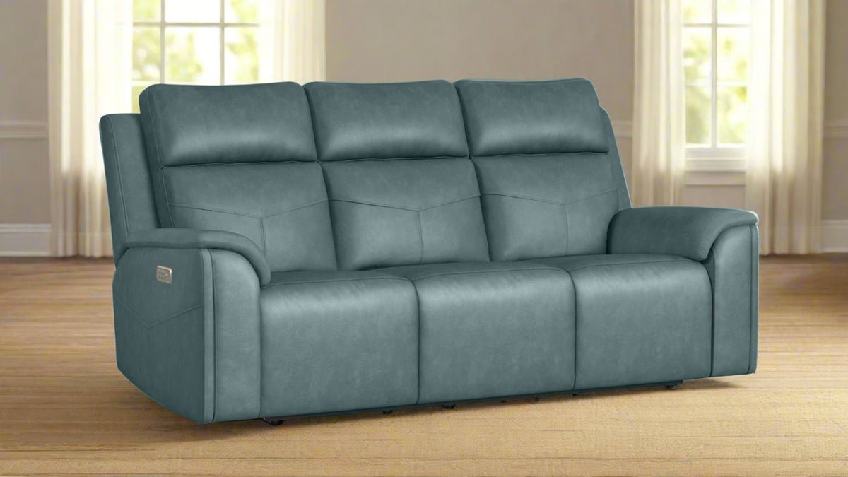 Cougar Admiral Blue P5 Power Reclining Sofa