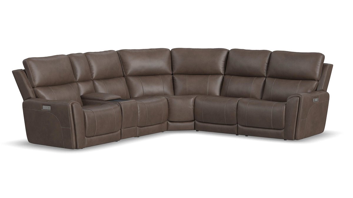 Cougar Cappuccino P3 Zero Gravity Power Reclining Sectional