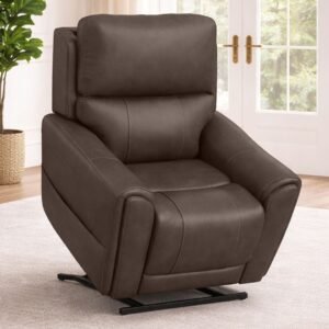 Cougar Cappuccino P5 Power Lift Chair – Heat & Massage Recliner by Flexsteel | Gallery Furniture