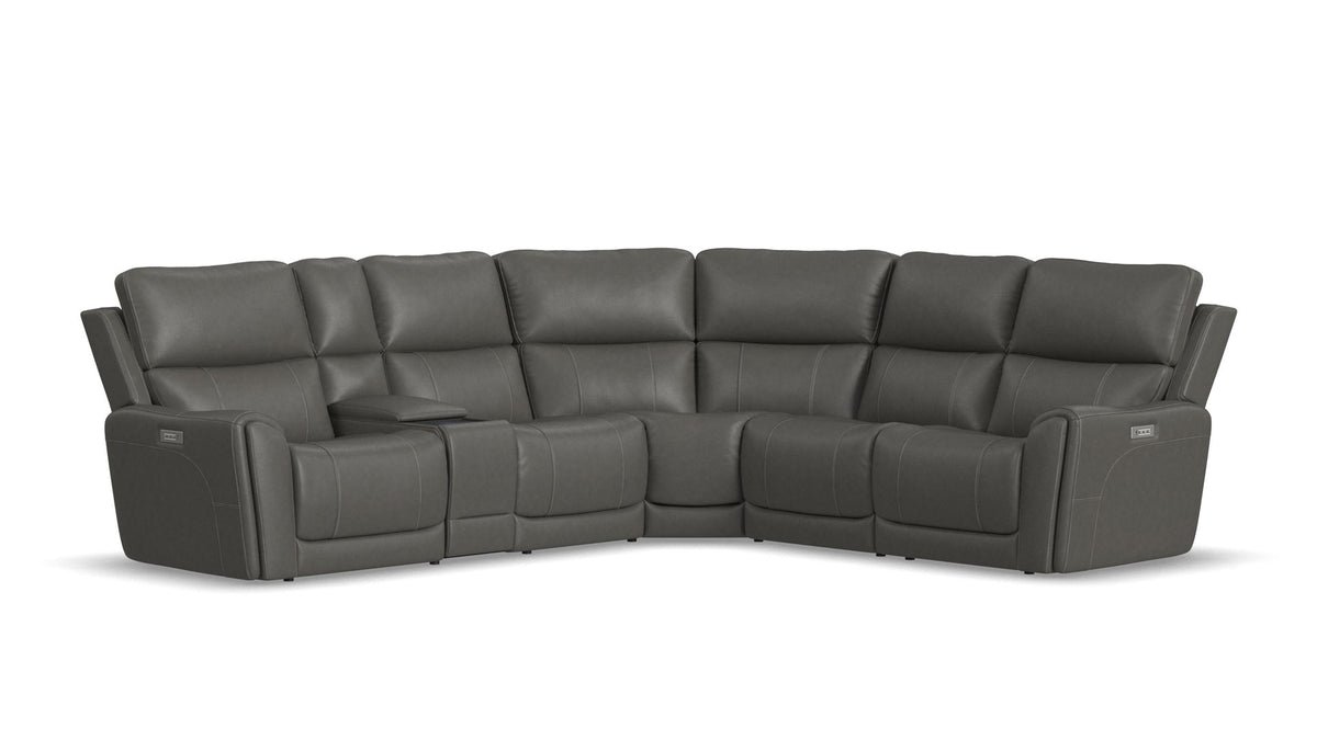 Cougar Dark Grey P3 Power Reclining Zero Gravity Sectional