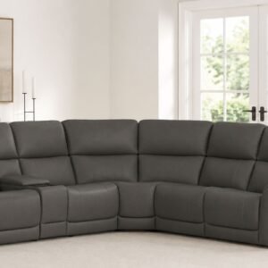 Cougar Dark Grey Power Reclining Zero Gravity Sectional