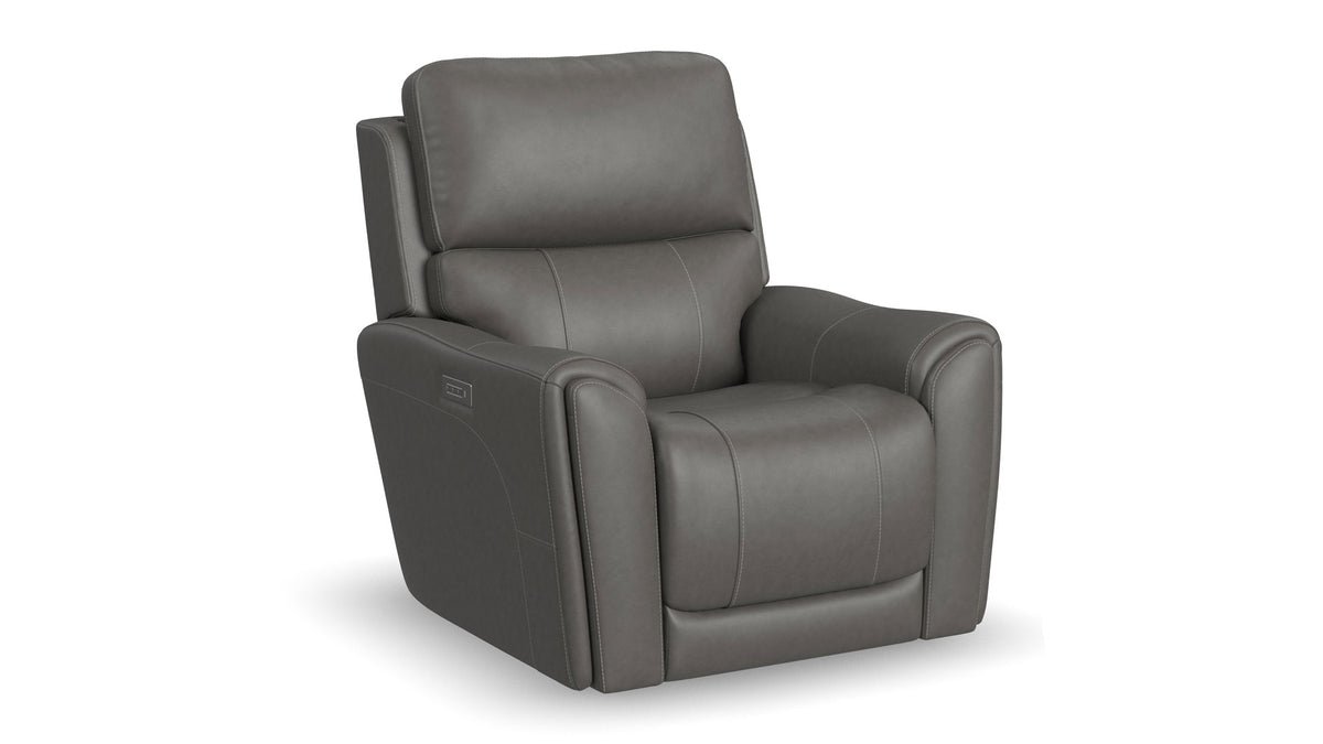 Cougar Dark Grey Power Recliner – Upholstered Living Room Chair