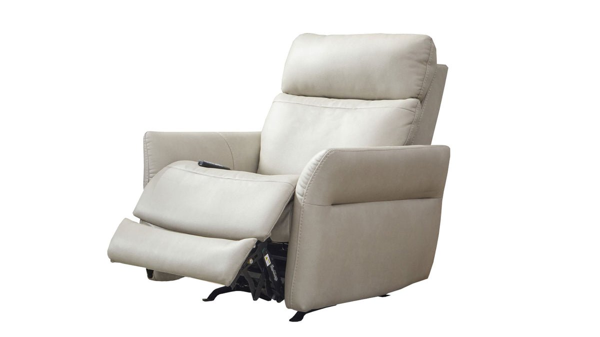 Cougar Pheasant Gray Power Rocker Recliner – Performance Fabric Upholstered Living Room Chair with Heat & Massage