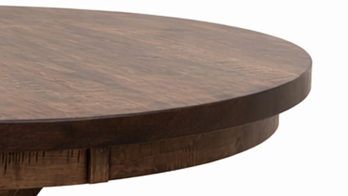 Elkhorn 48" Round Solid Maple Pedestal Dining Table