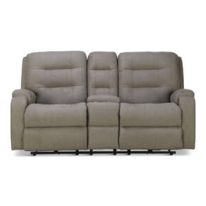 Flexsteel Darby Power Reclining Loveseat With Console