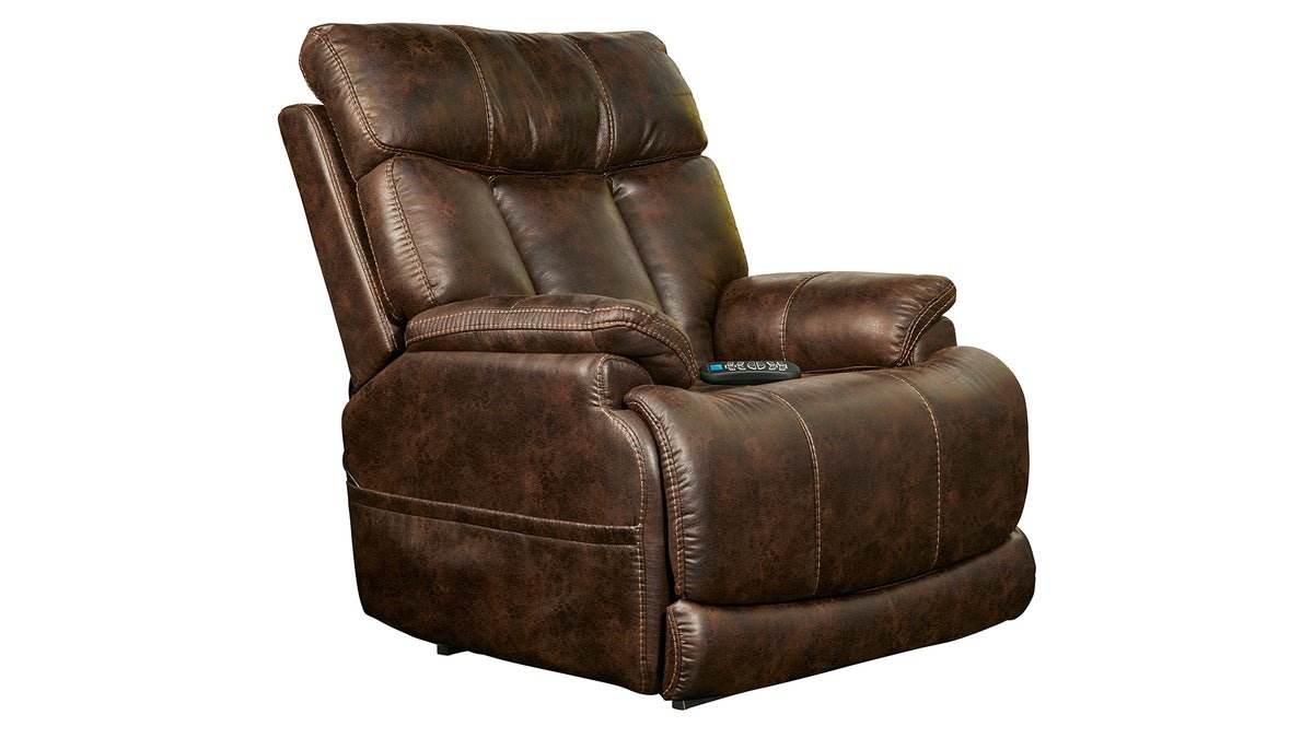 Flexsteel Mesquite P3 Power Lift Recliner – Power Headrest & Lumbar with Blue Steel Spring™
