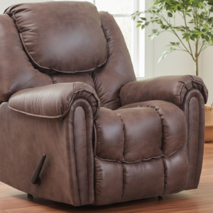 Floor Model Only Surf Mocha Manual Rocker Recliner