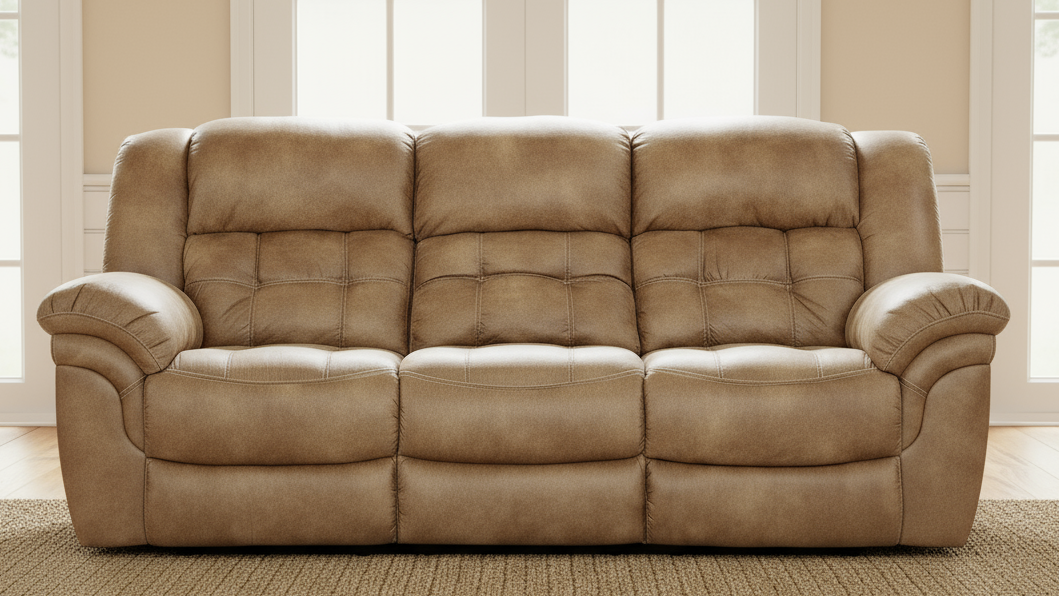 Frontier Almond P1 Power Reclining Sofa