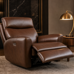 Ceretti - Power Wall Hugger Recliner - Brown gallery