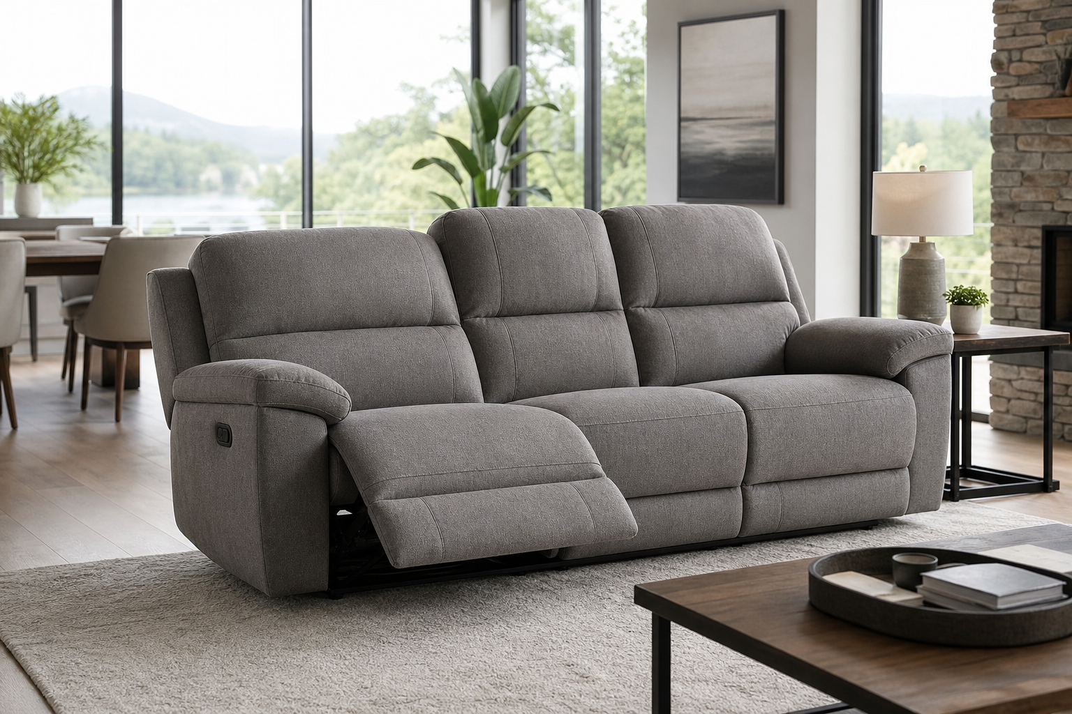 Macpulse Max Italian Leather Power Reclining -piece Collection gallery