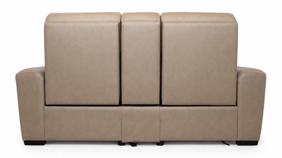 MacPulse Immersive Sound Power Motion Leather Loveseat