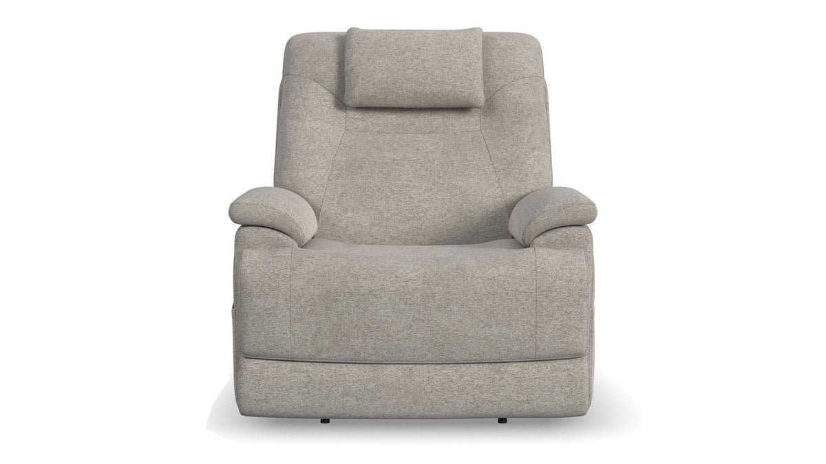MacZcliner Light Tan P5 – Power Lift Recliner with Heat & Massage | Assistive Sleep Chair
