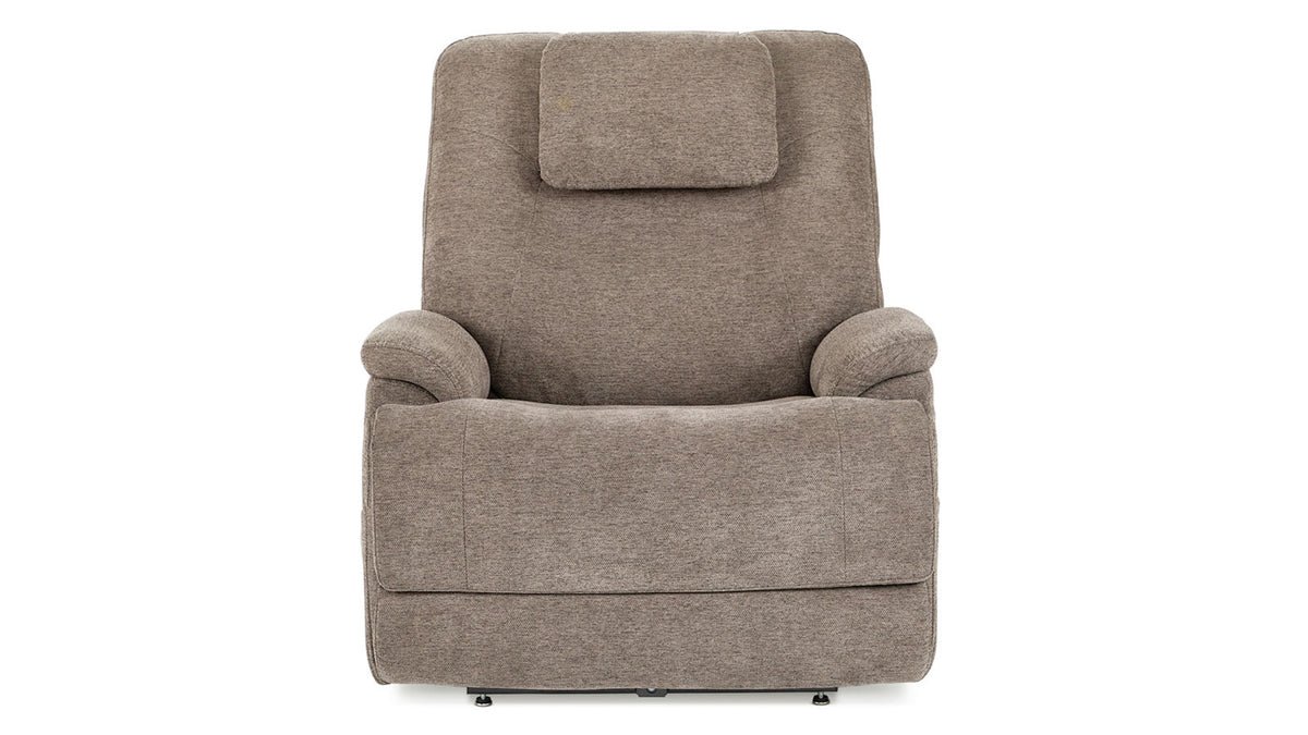 MacZcliner Umber Grey P5 Power Lift Sleep Chair – Zero Gravity Recliner | Heat & Massage