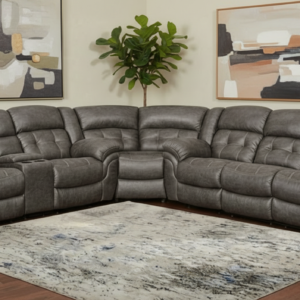 Marcelina Charcoal Manual Reclining Sectional