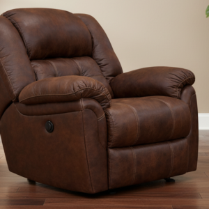 Marcelina Espresso Power Rocker Recliner Upholstered Living Room