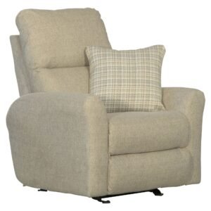 Mcpherson - Power Lay Flat Recliner - Buff