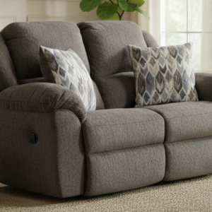 Newport Clove Reclining Loveseat