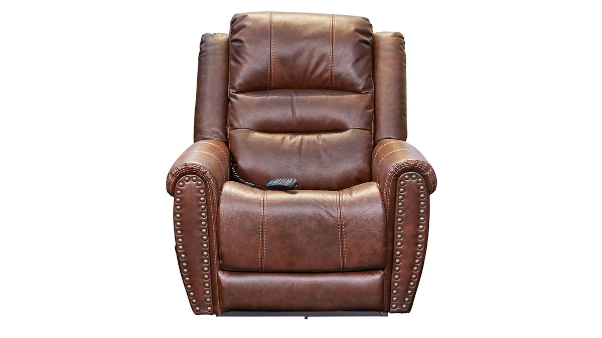 Oscar Pecan P3 Power Lift Chair – Heavy duty 350lb Capacity Dual Motor Recliner