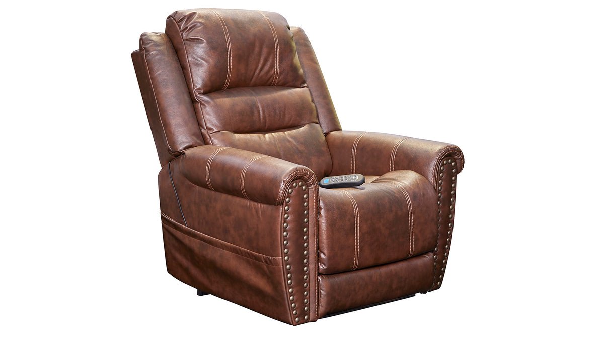 Oscar Pecan P3 Power Lift Chair – Heavy duty 350lb Capacity Dual Motor Recliner