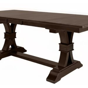Parker Trestle Dining Table 42"x 72" with 2 Leaves