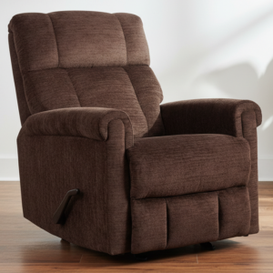 Perfect Match Classic Buffalo Brown Manual Rocker Recliner
