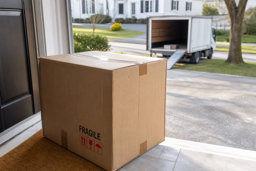 Customer delivery packaging photo 2024