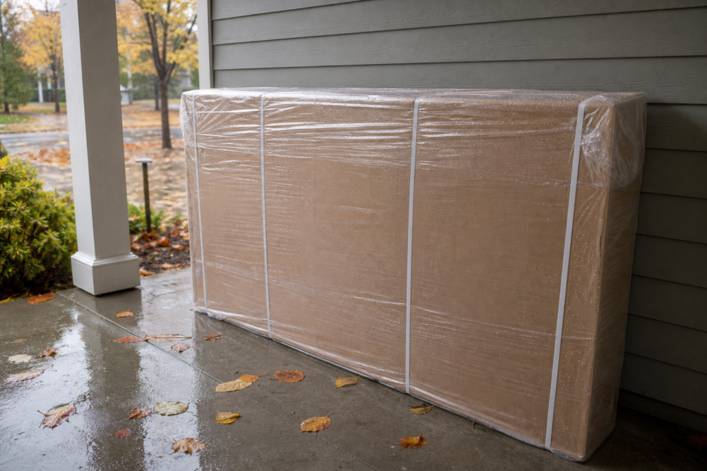 Customer delivery packaging photo 2024
