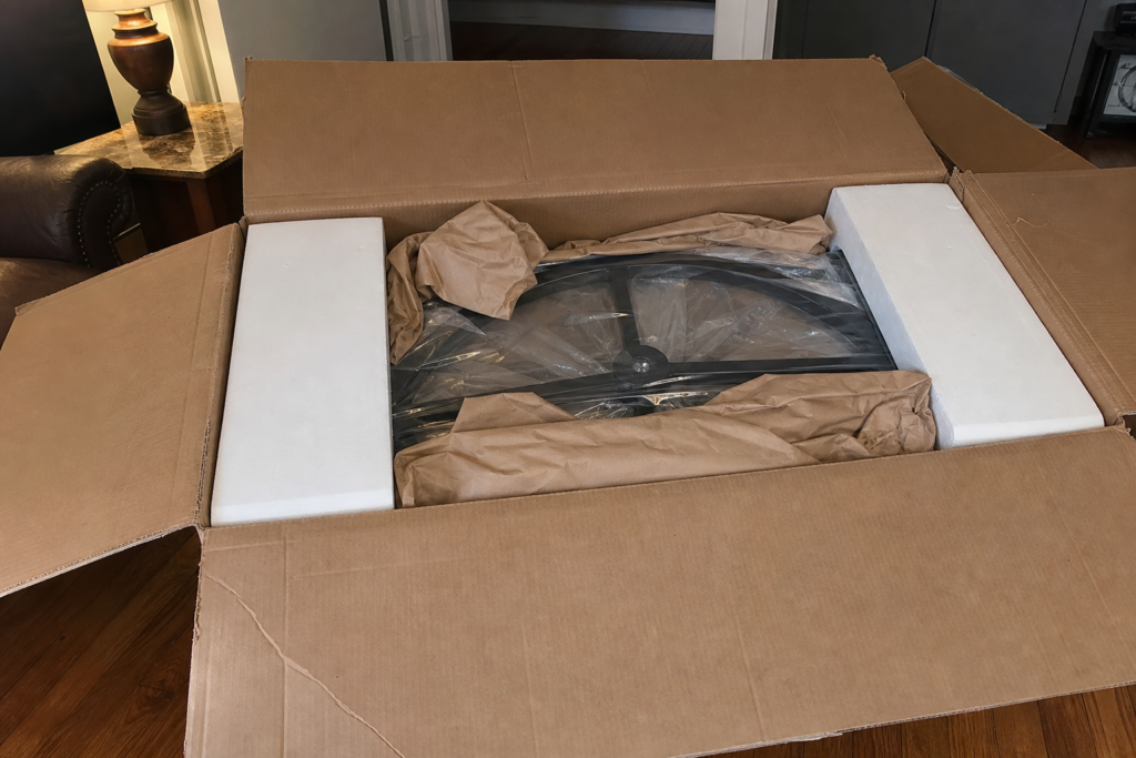 Customer delivery packaging photo 2024