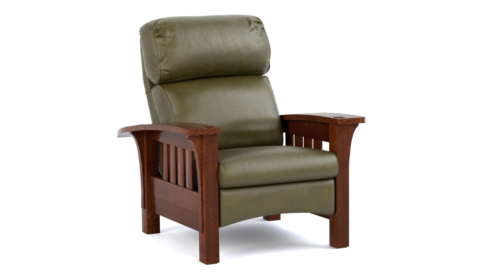 Stickley Morris Coleman Olive recliner