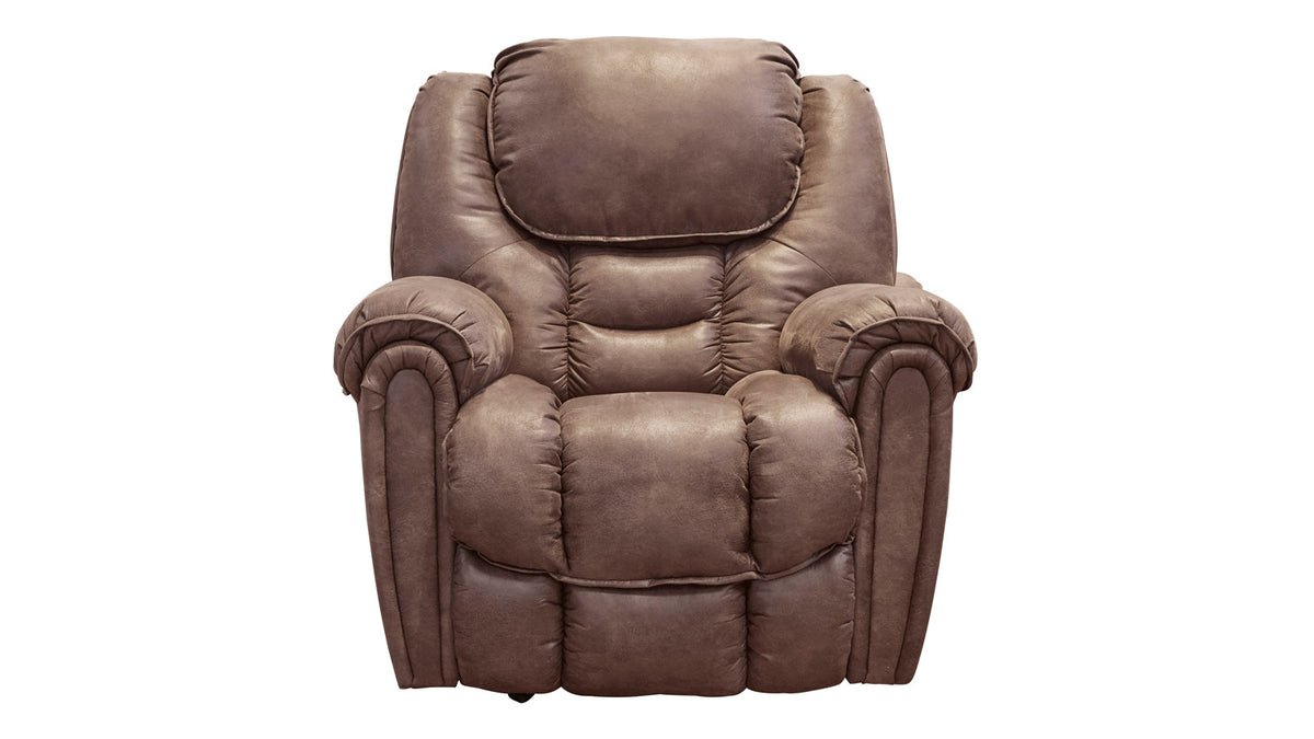 Surf Mocha Power Rocker Recliner – Upholstered Living Room Chair Made in USA | Gallery Furniture