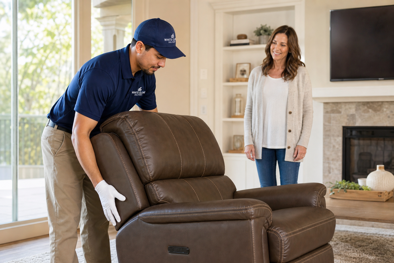 Recliner delivery