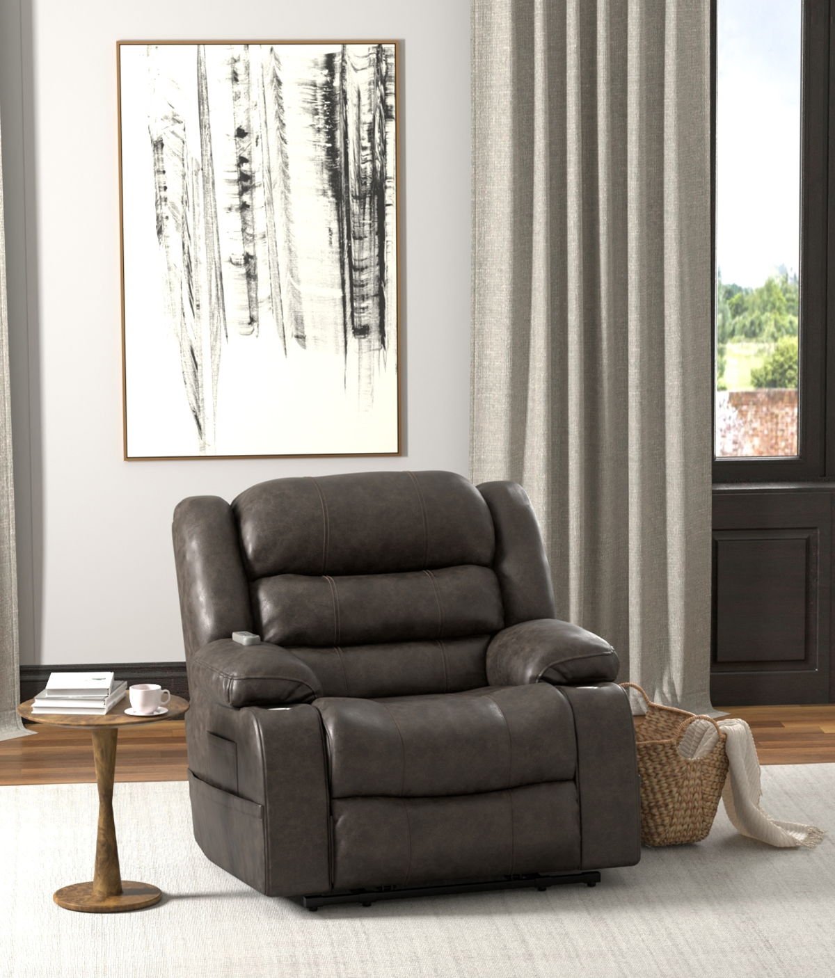 Tucker - Power Lift Recliner With Heat Massage