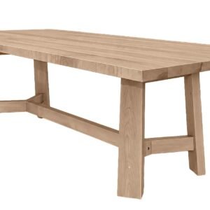 Tuscon Solid Wood Dining Table | Amish Made | Made in USA | Gallery Furniture
