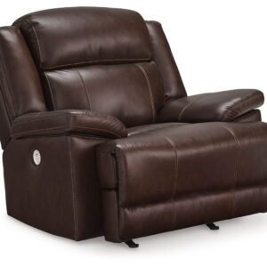 Vonkurt - Power Rocker Recliner - Dark Brown