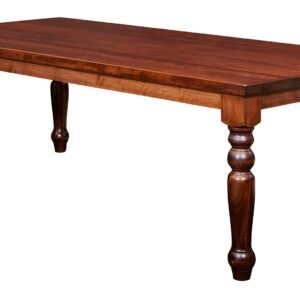 Yorktown 84" Solid Maple Colonial Revival Dining Table
